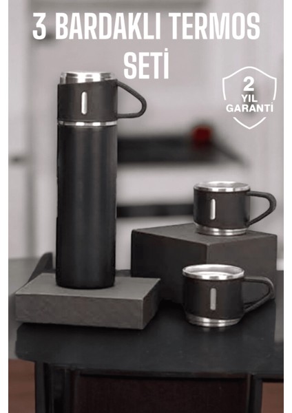 Buğz 500 ml Kapasiteli Taşınabilir Basınçlı Termos Seti Günlük Kullanım Için Ideal