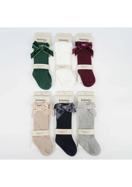 Rozi Aks. Kız Bebek Golf Çorap K12075 Asorti
