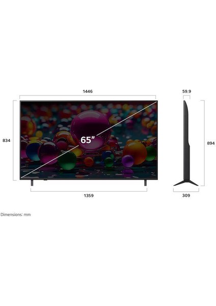 4K Akıllı Tv Aı HDR10 WEBOS25 2025 fiyatları