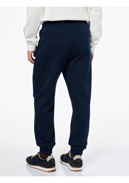 Fermuarlı Cepli Regular Fit Beli Bağcıklı Jogger Eşofman Altı fırsatları