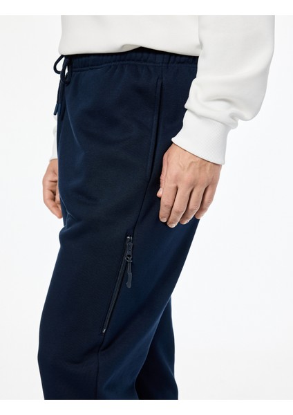 Fermuarlı Cepli Regular Fit Beli Bağcıklı Jogger Eşofman Altı indirimleri