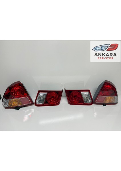 Honda Civic Vtec 2 2004 - 2006 Stop Lambası Sağ - Sol Iç ve Dış Takım (Toplam 4 Adet Stop)