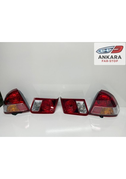 Honda Civic Vtec 2 2004 - 2006 Stop Lambası Sağ - Sol Iç ve Dış Takım (Toplam 4 Adet Stop) indirimleri