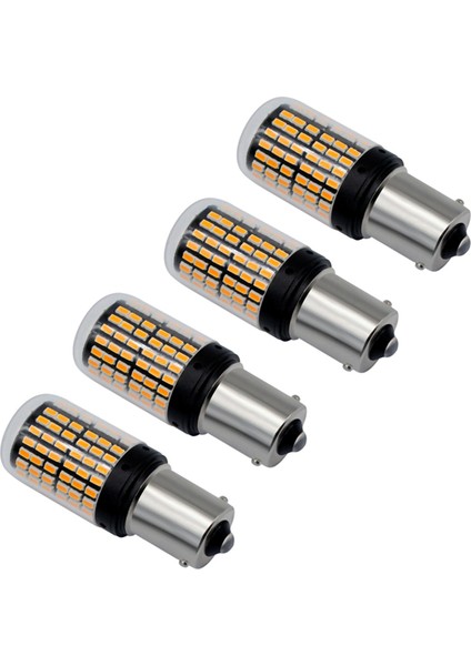4x 1156 BAU15S LED 3014 144 Smd 7506 1003 1073 Canbus Süper Parlak Araba Freni Ters Kuyruk Ampul Yüksek Güç (Yurt Dışından)
