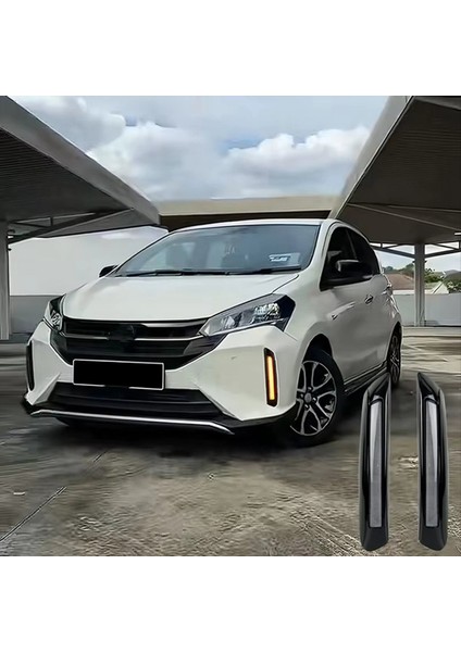 Perodua Myvi Için Gündüz Koşu Lambaları 2022-2025 Dönüş Sinyal Farları Sis Işıkları (Yurt Dışından) fiyatları