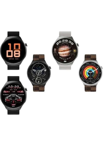 Buğz Yeni Nesil Akıllı Saat Çağrı Cevaplayabilen Plastik 47 mm Uyumlu Kordon modelleri