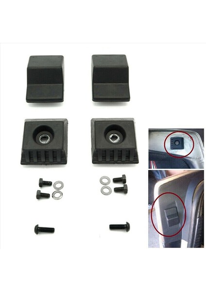 8pcs Araba Arka Bagaj Durdurma Tamponları A1247580044 Mercedes-Benz W124 A124 C124 S124 1247580144 (Yurt Dışından) indirimleri