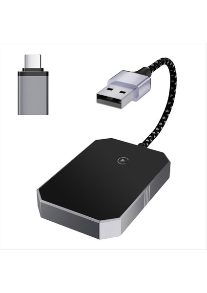 Kablosuz Carplay Adaptörü Carplay Kablosuz Adaptörü Kablolu Dönüştürün Kablosuz 2024 Yükseltme Takımı ve Oynat (Yurt Dışından)