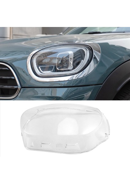 Bmw Mini Countryman Cooper Için F60 2017-2022 Araba Ön Farlar Kapak Su Geçirmez Açık Far Lens Sol (Yurt Dışından) indirimleri