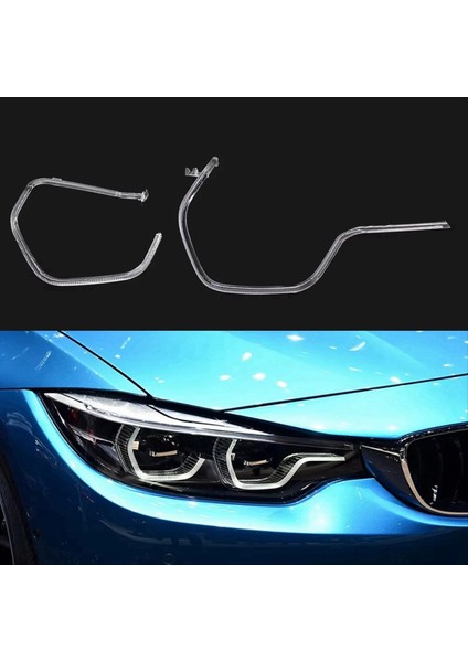 Bmw 4 Serisi Için F32 17-2020 Araba Drl Kılavuz Plaka Işık Kılavuzu Tüp Far Gündüz Koşu Işık Kılavuzu Melek Göz (Yurt Dışından) modelleri