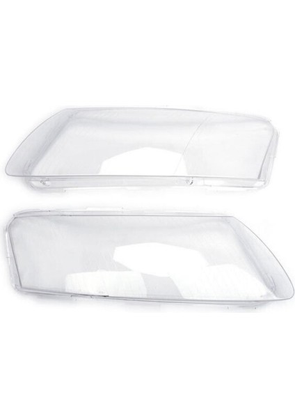 2pcs Set Araba Ön Far Kafası Işık Lambası Lens Kapak -Audi A6 -C6 2006-2011 4F0941003 4F0941004 (Yurt Dışından)