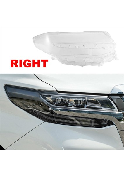 Toyota Alphard 2018-2020 Araba Kafası Işık Lamba Kapağı Cam Yedek Açık Lamba Otomatik Kabuk (Yurt Dışından) fiyatları