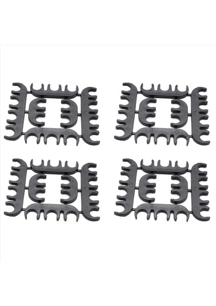 24X Ateşleme Kurşun Teli Bölücü Ayırıcı Tılsım Klipsi Ht Kurşun Tutucular Kelepçe Ara Aralayıcıları Chevy Ford Için 8mm (Yurt Dışından)