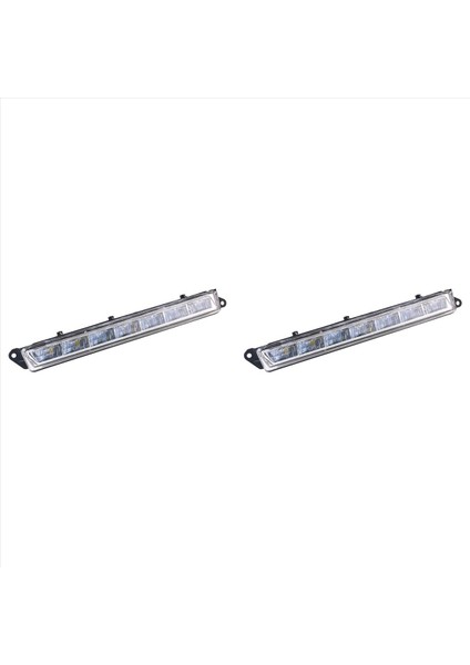 2x LED Gündüz Çalışma Işık Sis Lambası 1649060351 A1649060351 Mercedes Benz GL320 GL350 GL450 GL550 2007-2013 (Sol) (Yurt Dışından)