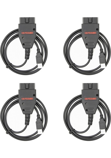 4x Eobd2 Flasher Galletto 1260 Kablo Otomatik Çip Ayarlama Arayüzü Remap Flaşör Programcı Aracı (Yurt Dışından)