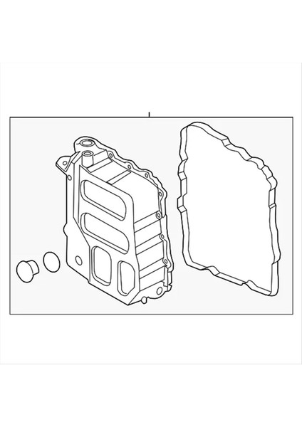 1pcs Hyundai Sonata Için Otomatik Şanzıman Kapağı Yağ Tavası 11-15 Kia Optima 45280-3D101 452803D101 Hyundai Parçaları (Yurt Dışından) indirimleri