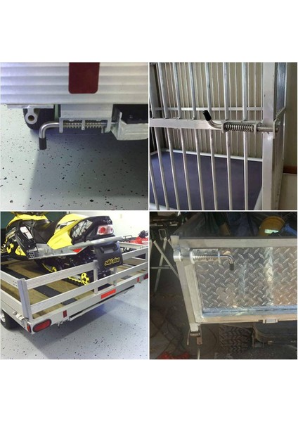 8 Paket 5 Inç Yaylı Yüklü Mandal Pimi 304 Paslanmaz Çelik Namlu Cıvatası Kalınlaştırılmış 2mm Kapı Kilidi Fırçalanmış Bitmiş (Yurt Dışından) indirimleri