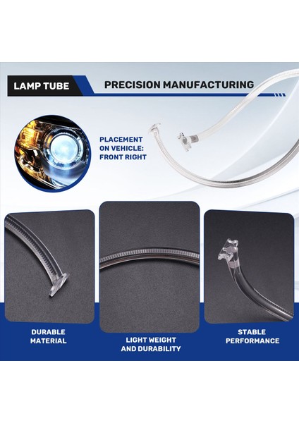 Land Rover Defender Için 2020-2023 Drl Işık Kılavuzu Işık Kılavuzu Tüp Far Gündüz Çalışan Işık Ön Sağ (Yurt Dışından) indirimleri