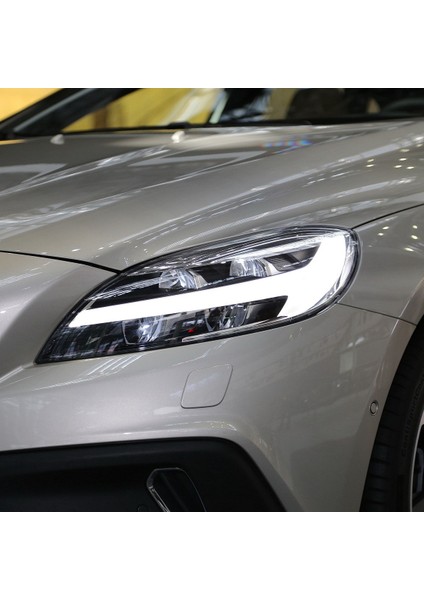 -Volvo V40 2013-2019 Için Sağ Araba Şeffaf Abajur Far Kapağı Gözlükleri Lamba Gölge Far Kabuğu Kapağı Lens (Yurt Dışından) fırsatları