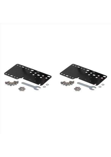 2x Evrensel Yarış Oyunları El Fren Sistemi Braketi Pc USB Sım Handbrake Adaptör Plakası Yarış Oyunları Braket Plakası (Yurt Dışından)