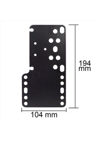 2x Evrensel Yarış Oyunları El Fren Sistemi Braketi Pc USB Sım Handbrake Adaptör Plakası Yarış Oyunları Braket Plakası (Yurt Dışından) fırsatları