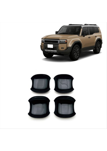 Toyota Land Cruiser 250 Prado LC250 2024 Aksesuarlar Için Araba Dış Kapı Kolu Kase Kapağı Döşeme (Yurt Dışından) modelleri