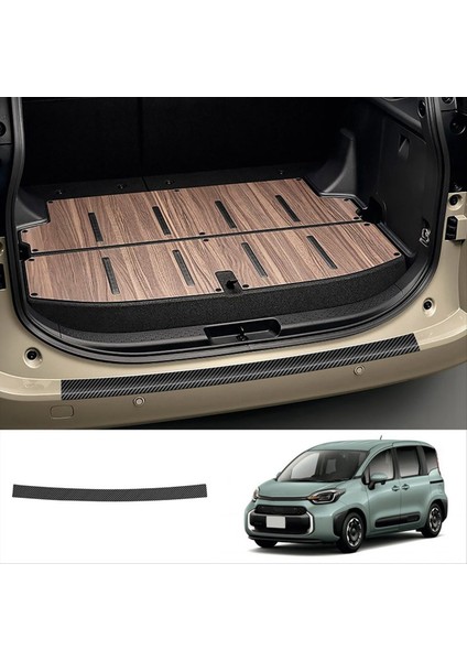 Toyota Sıenta 10 Seri Için Araç Deri Kullanıcı Koruma Trım Şertleri Seri Aracı Koruma Koruyucu Trıp Strıps Karbon Fiber (Yurt Dışından) indirimleri