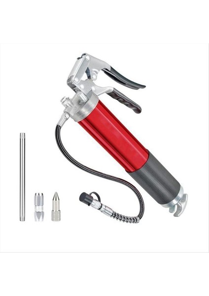 8000PSI Yağ Gres Tabancası Kiti Işçi Tasarlayan Kara Tip Gres Enjektör Yağlama Enjeksiyonu Ağır Hizmet Bakım Aracı (Yurt Dışından)