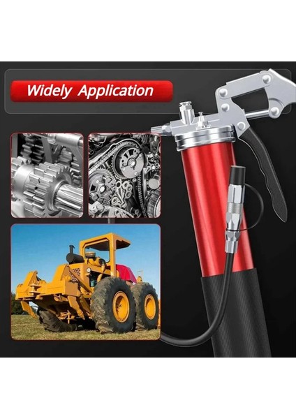 8000PSI Yağ Gres Tabancası Kiti Işçi Tasarlayan Kara Tip Gres Enjektör Yağlama Enjeksiyonu Ağır Hizmet Bakım Aracı (Yurt Dışından) fırsatları