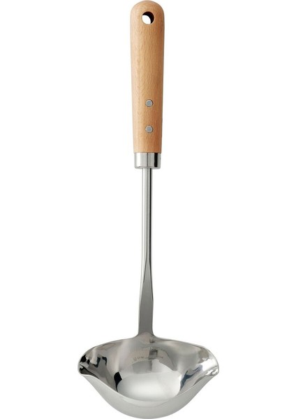 Ölçülü Kepçe, Paslanmaz Çelik-Kayın, 32 cm modelleri