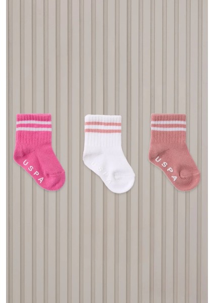 U.s. Polo Assn Bebek Çorap USB2206 Rose