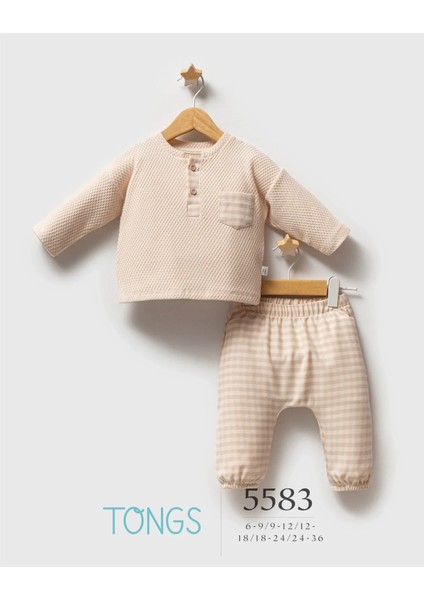 Tongs Baby College 2'li Takım 5583 Kahverengi