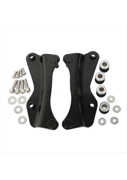 Harley Touring Road King Glide 2014-2023 Için Motosiklet 4 Point Docking Donanım Kiti Bağlantı Plakası (Yurt Dışından)