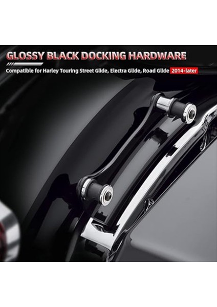 Harley Touring Road King Glide 2014-2023 Için Motosiklet 4 Point Docking Donanım Kiti Bağlantı Plakası (Yurt Dışından) indirimleri
