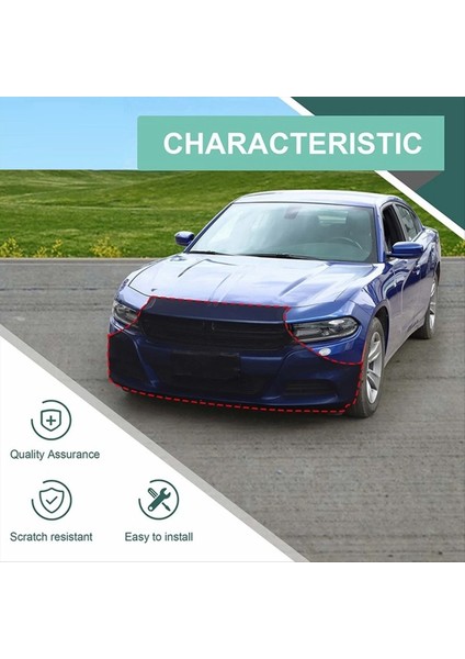 Dodge Challenger Için Araba Ön Izgara Böcek Kanıtı Net Örtü Taraması Koruyucu Ağ 2009-2024 Şarj Cihazı 2006-2024 (Yurt Dışından) fırsatları