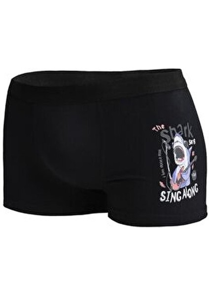 Erkek Çocuk Boxer %90 Pamuk %10 Elastan 5'li Paket Nefes Alabilir ve Rahat Tasarım