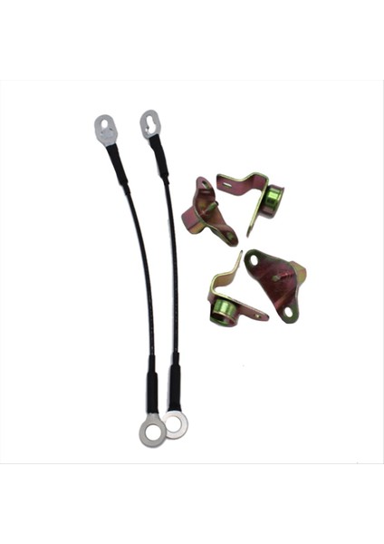 Araba Bagajı Menteşeler ve Kablolar Onarım Kiti Chevy Silverado Için 16637945 1500 Gmc Sierra 1500 1999-2006 Hummer H2 (Yurt Dışından)