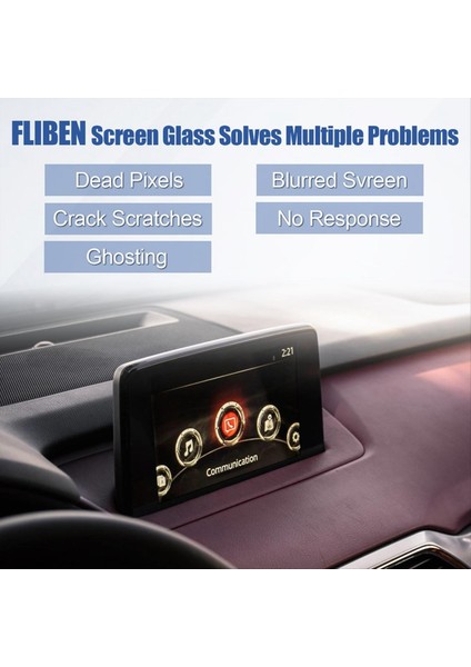 Mazda Cx9 Cx-9 Için 8 Inç Dokunmatik Cam Sayısal Navigasyon Değiştirme 2016-2019 TK49-611J0 TK49-611JA TK49-611JB (Yurt Dışından) indirimleri