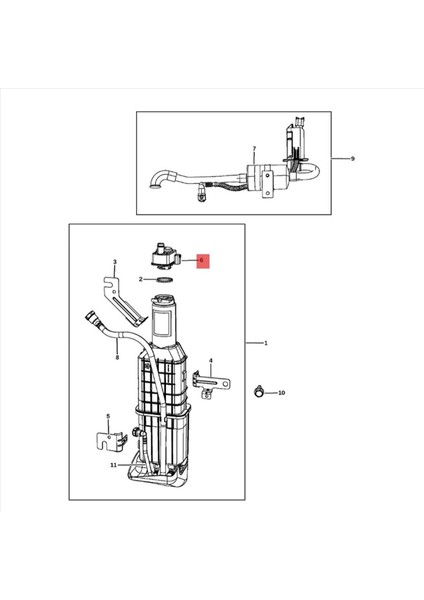 2x 4861962AA Evaporatif Sistem Bütünlük Modülü Dedektörü Jeep Dodge Chrysler Şarj Cihazı Ram Yakıt Buharı Algılama Pompası (Yurt Dışından) indirimleri