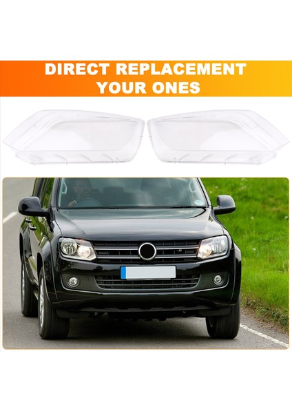 Vw Amarok Için 2011-2022 Far Kapağı Gölge Far Kabuğu Şeffaf Abajur Kılıfı Lens Sağ (Yurt Dışından) fırsatları