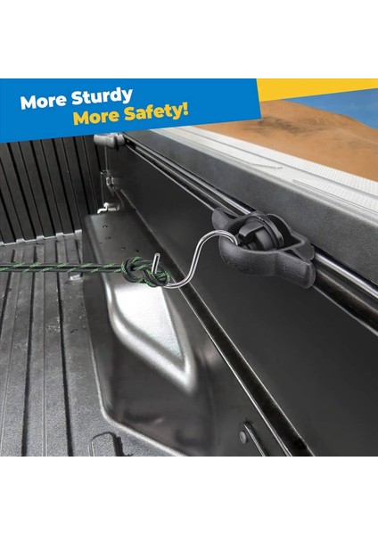 4pcs Araba Kargo Ankrajı Kargo Kutusu Toyota Tacoma Için Arka Kova Tutağı 2005-2020 Tundra- 2007-2021 PT278-35112 (Yurt Dışından) modelleri