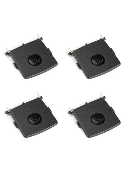 4x Arka Çocuk Koltuk Güvenli Ankraj Bmw E92 M3 2005-2012 Otomobil Arka Koltuk Kancası Kapak Çocuk Kısıtlama Siyah (Yurt Dışından)