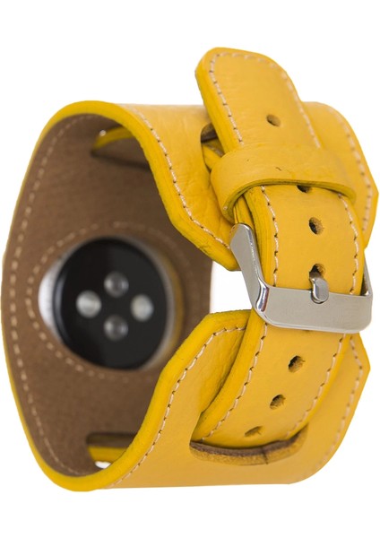 Buğz Apple Watch Uyumlu Deri Kordon 42-44-45MM Cuff FL12 fiyatları