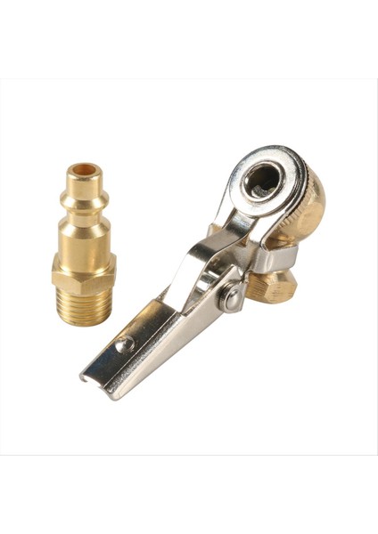 1/4 Inç Dişi Npt Kapalı Bilyalı Lastik Aynası Klipli Kilitleme Hava Chuck Lastik Şişirme ile Hava Chuck Hızlı Bağlantı (Yurt Dışından) modelleri