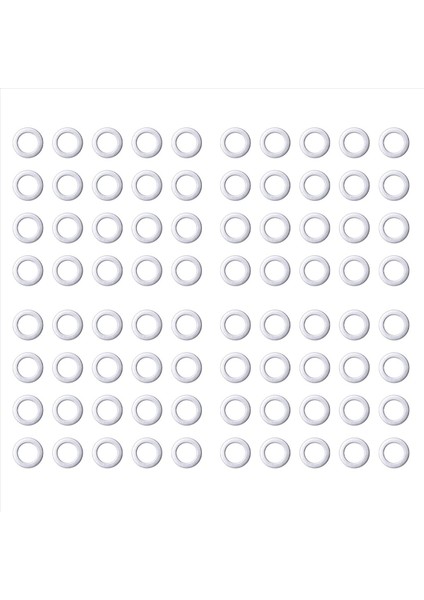 Honda/acura 94109-14000 Için 80PCS Yağ Drenaj Tapası Yıkayıcı Contaları (Yurt Dışından)