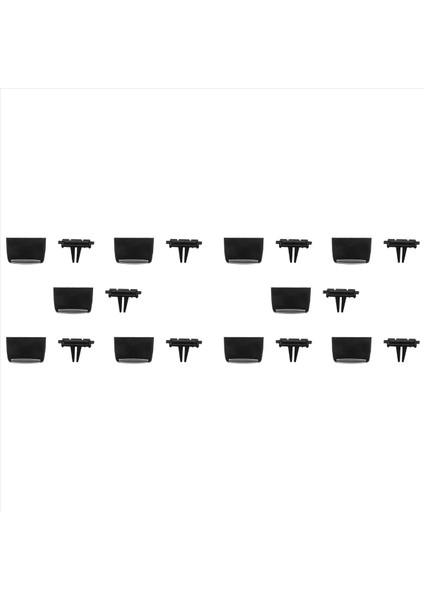 Bmw Için 10X X5 E70 06-13 X6 E71 A/c Klima Havalandırma Çıkış Sekmesi Klipsli Onarım Kiti (Yurt Dışından)