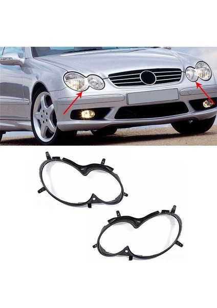 1paır Sol Far Kafası Işık Lamba Conta Mercedes Benz W209 Clk 2003-2009 2098260191 (Yurt Dışından) fiyatları