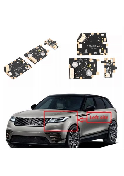 Land Rover Range Rover Velar 2018-2021 Otomobil Gündüz Koşu Drl Tahtalar LED Far Cips Sol (Yurt Dışından) indirimleri