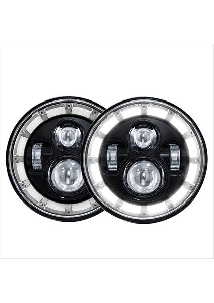 Tur 7 Inç LED Far LED Far Offroad Light Yüksek Düşük Kirli Drl Dönüş Sinyali Araba Motosikleti (Yurt Dışından) indirimleri