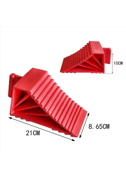 4 Pack Tekerlek Takozları Plastik Ağır Hizmet Tipi Seyahat Römorkları Için Lastik Takozları Rv Kamp ve Kamyonlar (Yurt Dışından) fırsatları